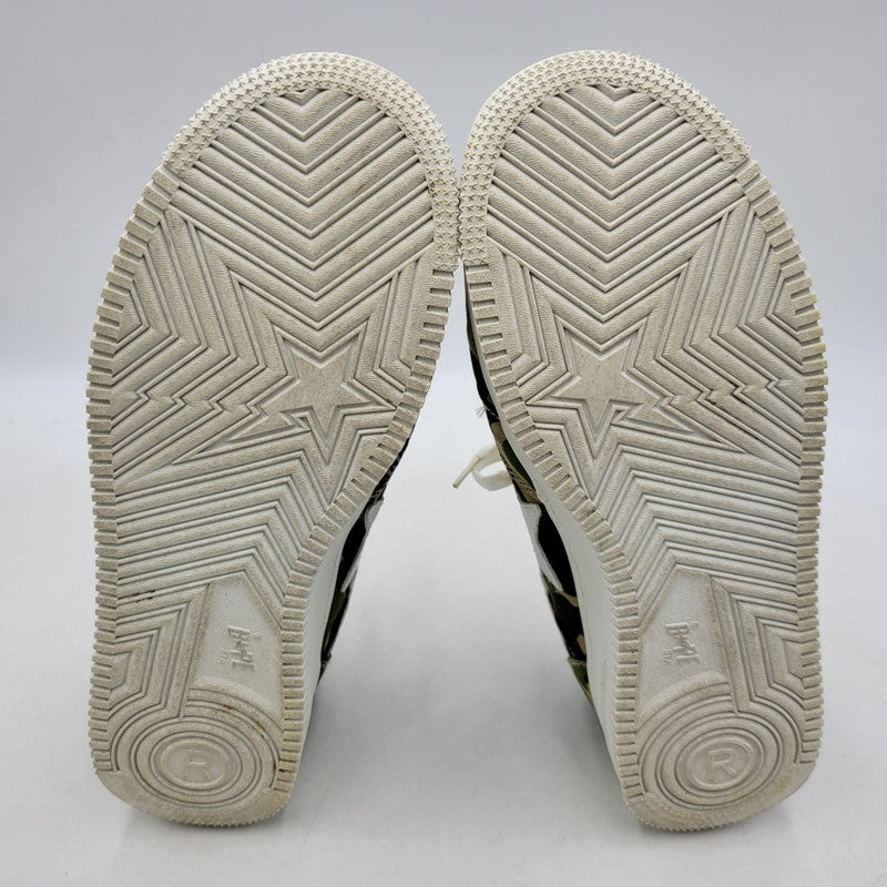 【中古品】【メンズ】 A BATHING APE アベイシングエイプ ABC CAMO BAPE STA スニーカー シューズ 靴 162-251027-as-05-izu サイズ：29cm カラー：マルチカラー 万代Net店