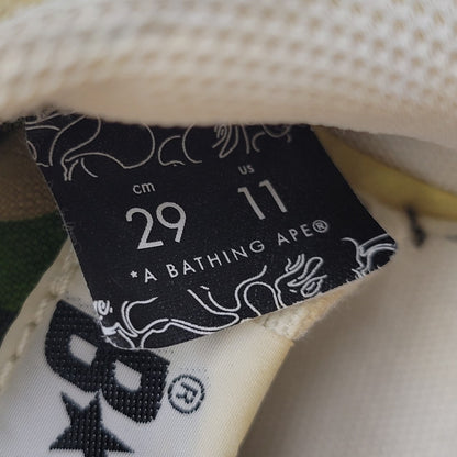 【中古品】【メンズ】 A BATHING APE アベイシングエイプ ABC CAMO BAPE STA スニーカー シューズ 靴 162-251027-as-05-izu サイズ：29cm カラー：マルチカラー 万代Net店