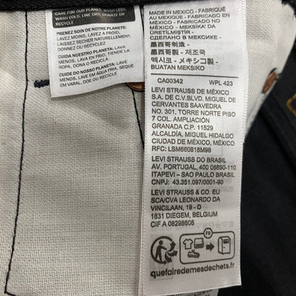 【中古美品】【メンズ】 Levi's リーバイス 00501-0638 BUTTON FLY BUTTON FLY ボタンフライ501 ORIGINAL DENIM PANT オリジナル デニム パンツ ズボン ボトムス 158-251108-ya-01-izu サイズ：29×32 カラー：BLACK 万代Net店