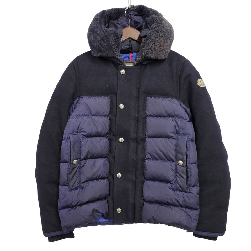 【現状渡し品】【メンズ】 MONCLER モンクレール A20914130215 LOUBET GIUBBOTTO JACKET ルベー ジュボット ジャケット アウター 141-251030-cs-16-izu サイズ：1 カラー：ネイビー 万代Net店