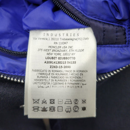 【現状渡し品】【メンズ】 MONCLER モンクレール A20914130215 LOUBET GIUBBOTTO JACKET ルベー ジュボット ジャケット アウター 141-251030-cs-16-izu サイズ：1 カラー：ネイビー 万代Net店