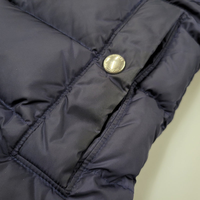 【現状渡し品】【メンズ】 MONCLER モンクレール A20914130215 LOUBET GIUBBOTTO JACKET ルベー ジュボット ジャケット アウター 141-251030-cs-16-izu サイズ：1 カラー：ネイビー 万代Net店