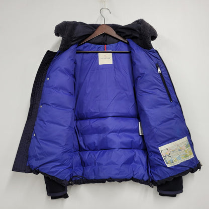 【現状渡し品】【メンズ】 MONCLER モンクレール A20914130215 LOUBET GIUBBOTTO JACKET ルベー ジュボット ジャケット アウター 141-251030-cs-16-izu サイズ：1 カラー：ネイビー 万代Net店