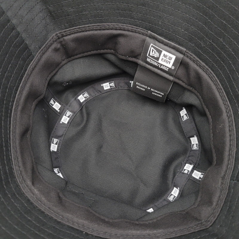 【中古品】【メンズ/レディース】 Sacai サカイ × MARK GONZALES マークゴンザレス × NEWERA ニューエラ ONE LOVE HAT ハット 帽子 185-251027-as-03-izu サイズ：M/L カラー：ブラック 万代Net店