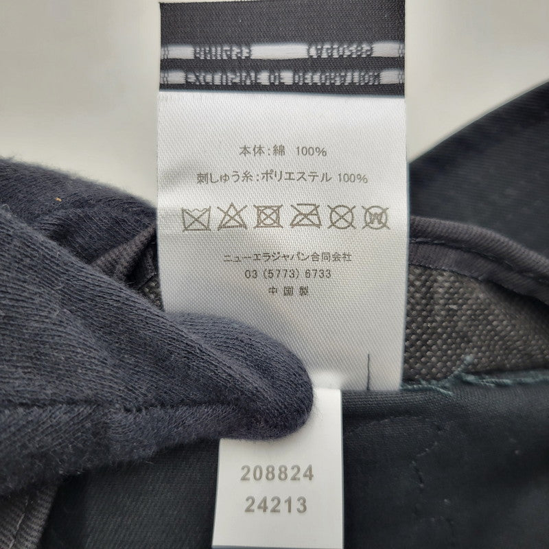 【中古品】【メンズ/レディース】 Sacai サカイ × MARK GONZALES マークゴンザレス × NEWERA ニューエラ ONE LOVE HAT ハット 帽子 185-251027-as-03-izu サイズ：M/L カラー：ブラック 万代Net店