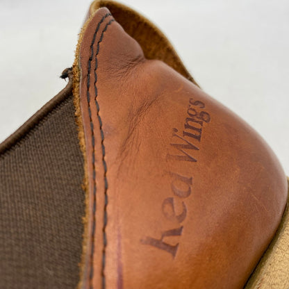 【現状渡し品】【メンズ】 RED WING レッドウィング ROMEO SIDE GORE SHORT BOOTS 2143 ロメオ サイドゴア ショートブーツ USA製 シューズ 靴 164-251028-as-08-izu サイズ：8E カラー：ブラウン 万代Net店