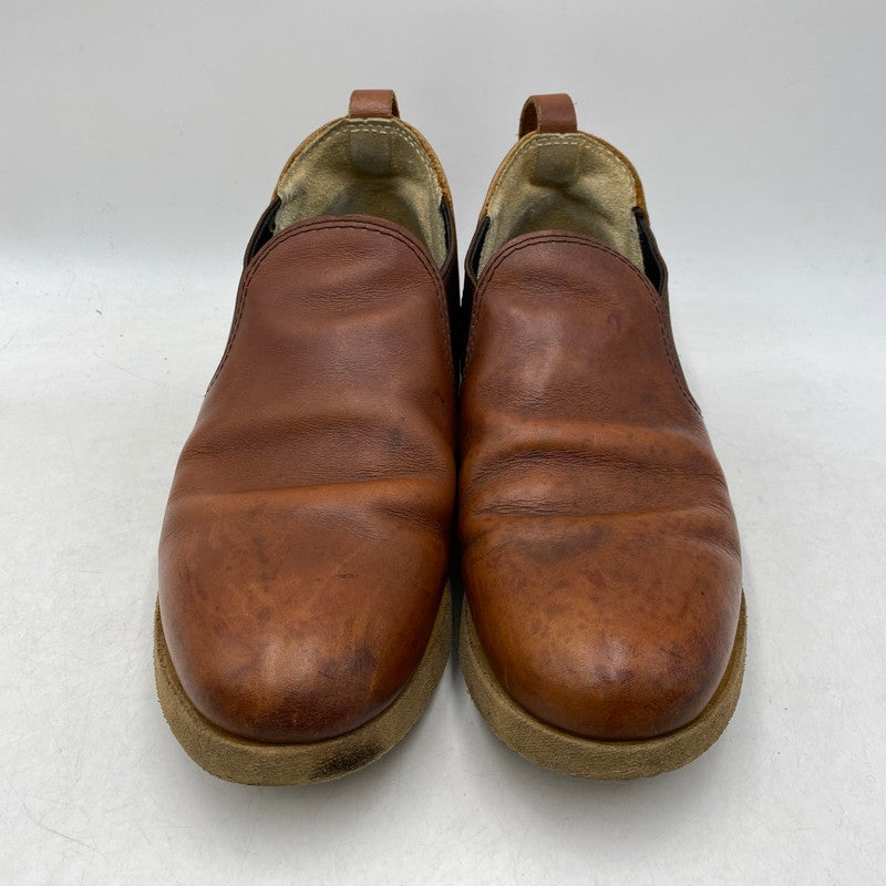 【現状渡し品】【メンズ】 RED WING レッドウィング ROMEO SIDE GORE SHORT BOOTS 2143 ロメオ サイドゴア ショートブーツ USA製 シューズ 靴 164-251028-as-08-izu サイズ：8E カラー：ブラウン 万代Net店