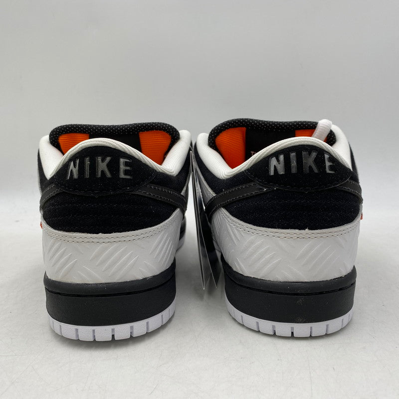 【中古美品】【メンズ/レディース】 NIKE SB ナイキエスビー × TIGHTBOOTH タイトブース DUNK LOW PRO QS FD2629-100 ダンク ロー プロ QS スニーカー シューズ 靴 160-251028-as-11-izu サイズ：26cm カラー：WHITE/BLACK-SAFETY ORANGE 万代Net店