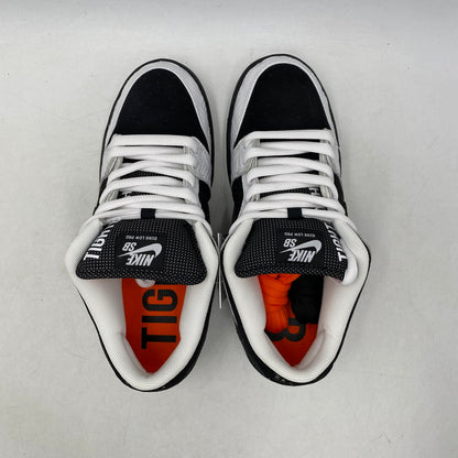 【中古美品】【メンズ/レディース】 NIKE SB ナイキエスビー × TIGHTBOOTH タイトブース DUNK LOW PRO QS FD2629-100 ダンク ロー プロ QS スニーカー シューズ 靴 160-251028-as-11-izu サイズ：26cm カラー：WHITE/BLACK-SAFETY ORANGE 万代Net店
