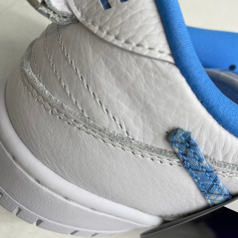 【中古美品】【メンズ/レディース】 NIKE SB ナイキエスビー × NICOLE HAUSE ニコールハウゼ DUNK LOW PRO FZ8802-100 ダンク ロー プロ スニーカー シューズ 靴 160-251028-as-10-izu サイズ：26cm カラー：WHITE/UNIVERSITY BLUE-WHITE 万代Net店