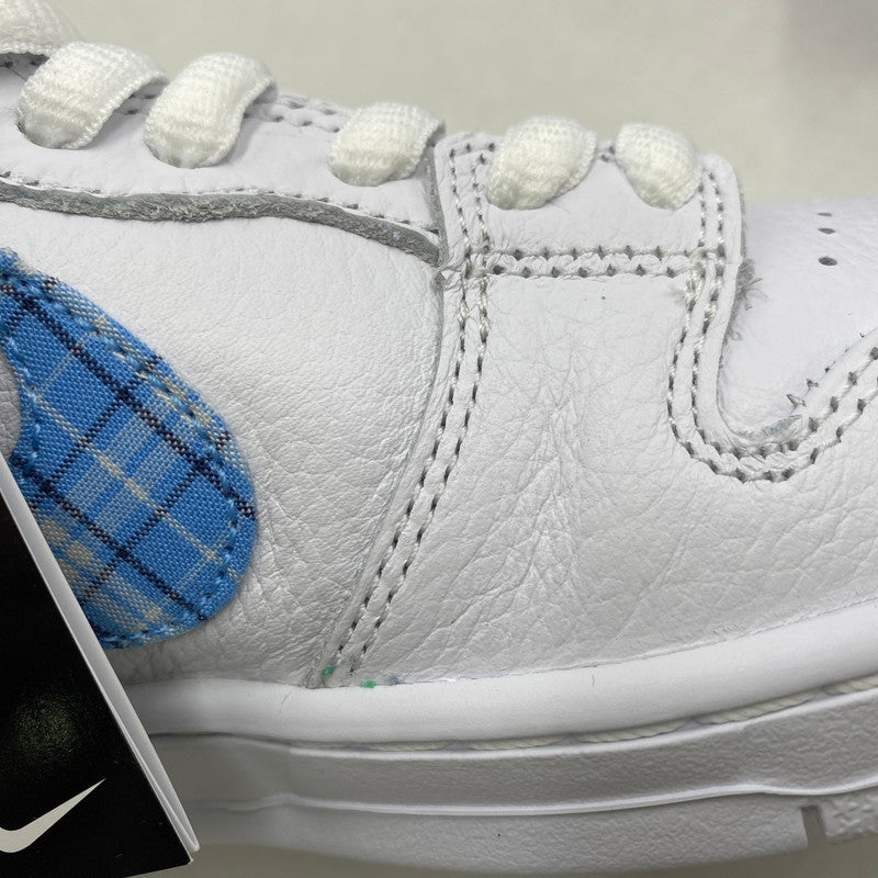 【中古美品】【メンズ/レディース】 NIKE SB ナイキエスビー × NICOLE HAUSE ニコールハウゼ DUNK LOW PRO FZ8802-100 ダンク ロー プロ スニーカー シューズ 靴 160-251028-as-10-izu サイズ：26cm カラー：WHITE/UNIVERSITY BLUE-WHITE 万代Net店