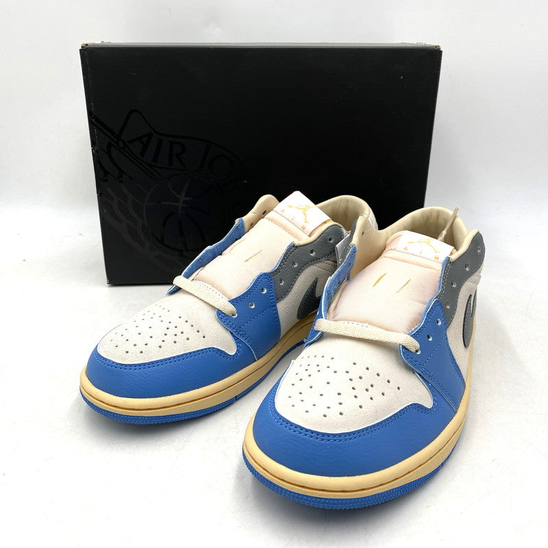 【中古美品】【メンズ/レディース】 NIKE ナイキ AIR JORDAN 1 LOW SE DZ5376-469 エア ジョーダン 1 ロー SE スニーカー シューズ 靴 160-251028-as-09-izu サイズ：26cm カラー：DUTCH BLUE/SMOKE GREY-SAIL 万代Net店