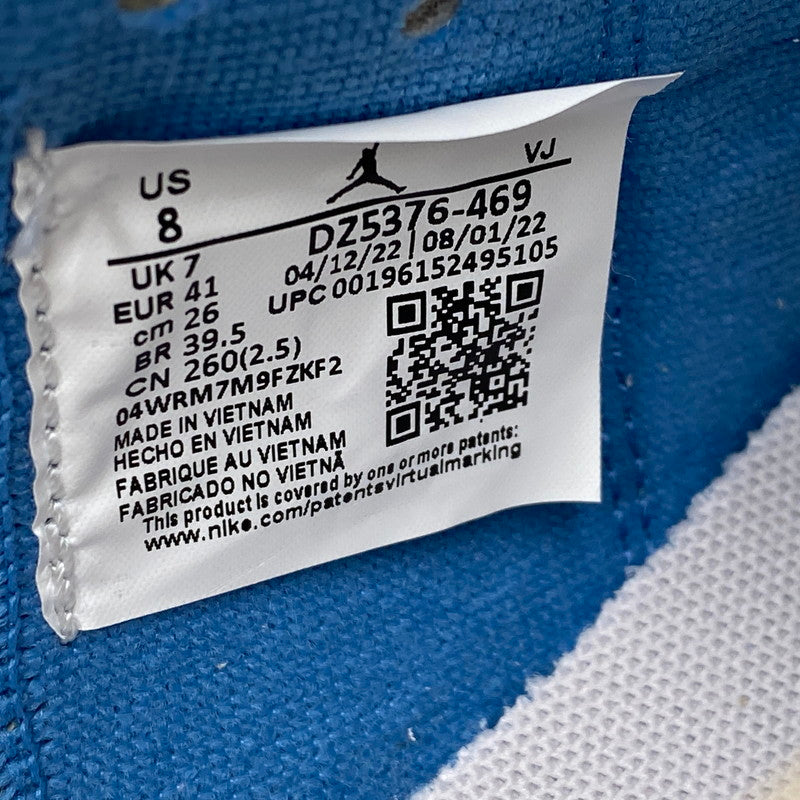 【中古美品】【メンズ/レディース】 NIKE ナイキ AIR JORDAN 1 LOW SE DZ5376-469 エア ジョーダン 1 ロー SE スニーカー シューズ 靴 160-251028-as-09-izu サイズ：26cm カラー：DUTCH BLUE/SMOKE GREY-SAIL 万代Net店