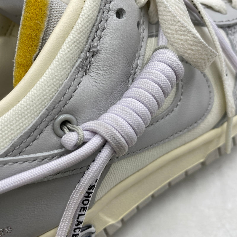 【中古品】【メンズ/レディース】 NIKE ナイキ × OFF-WHITE オフホワイト DUNK LOW DM1602-123 ダンク ロー スニーカー シューズ 靴 160-251028-as-12-izu サイズ：26cm カラー：SAIL/NEUTRAL GREY-WHITE 万代Net店