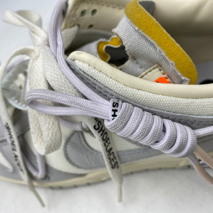 【中古品】【メンズ/レディース】 NIKE ナイキ × OFF-WHITE オフホワイト DUNK LOW DM1602-123 ダンク ロー スニーカー シューズ 靴 160-251028-as-12-izu サイズ：26cm カラー：SAIL/NEUTRAL GREY-WHITE 万代Net店