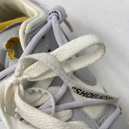 【中古品】【メンズ/レディース】 NIKE ナイキ × OFF-WHITE オフホワイト DUNK LOW DM1602-123 ダンク ロー スニーカー シューズ 靴 160-251028-as-12-izu サイズ：26cm カラー：SAIL/NEUTRAL GREY-WHITE 万代Net店