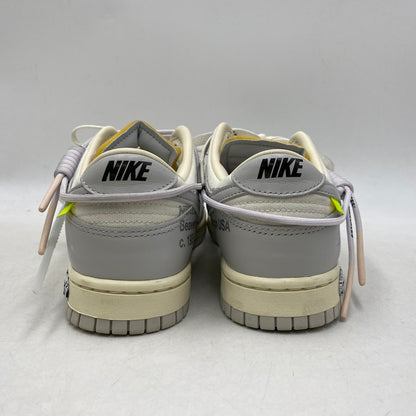 【中古品】【メンズ/レディース】 NIKE ナイキ × OFF-WHITE オフホワイト DUNK LOW DM1602-123 ダンク ロー スニーカー シューズ 靴 160-251028-as-12-izu サイズ：26cm カラー：SAIL/NEUTRAL GREY-WHITE 万代Net店