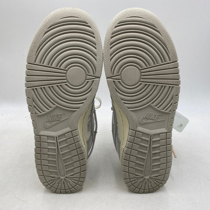 【中古品】【メンズ/レディース】 NIKE ナイキ × OFF-WHITE オフホワイト DUNK LOW DM1602-123 ダンク ロー スニーカー シューズ 靴 160-251028-as-12-izu サイズ：26cm カラー：SAIL/NEUTRAL GREY-WHITE 万代Net店