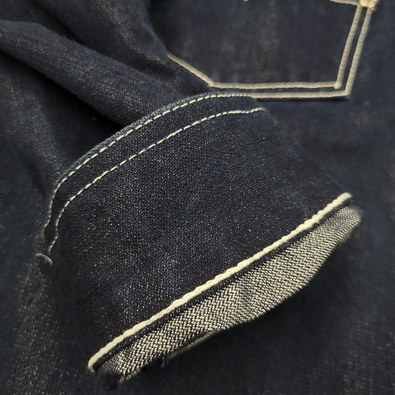 【中古品】【メンズ】 KARL KANI JEANS カールカナイ ジーンズ DENIM JACKET デニム ジャケット アウター 146-251030-cs-11-izu サイズ：XXL カラー：ダークインディゴ 万代Net店