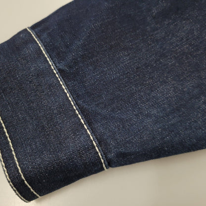 【中古品】【メンズ】 KARL KANI JEANS カールカナイ ジーンズ DENIM JACKET デニム ジャケット アウター 146-251030-cs-11-izu サイズ：XXL カラー：ダークインディゴ 万代Net店