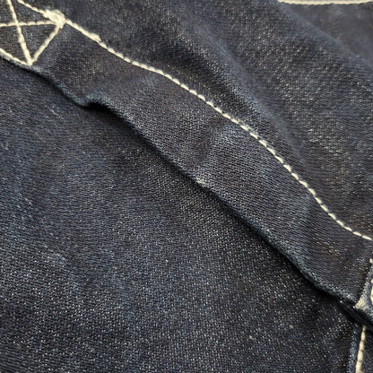 【中古品】【メンズ】 KARL KANI JEANS カールカナイ ジーンズ DENIM JACKET デニム ジャケット アウター 146-251030-cs-11-izu サイズ：XXL カラー：ダークインディゴ 万代Net店