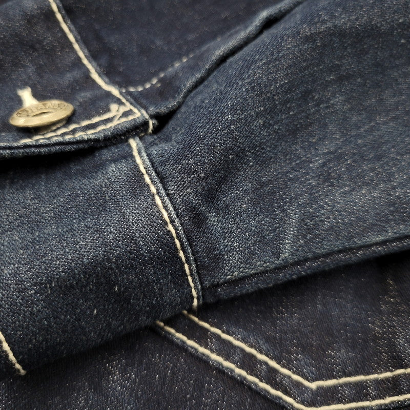 【中古品】【メンズ】 KARL KANI JEANS カールカナイ ジーンズ DENIM JACKET デニム ジャケット アウター 146-251030-cs-11-izu サイズ：XXL カラー：ダークインディゴ 万代Net店