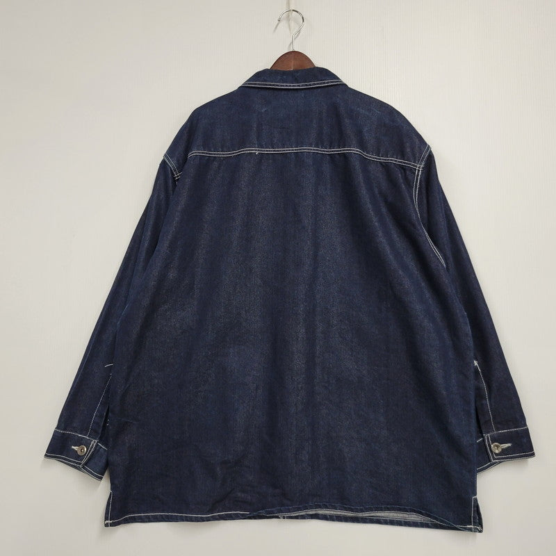 【中古品】【メンズ】 KARL KANI JEANS カールカナイ ジーンズ DENIM JACKET デニム ジャケット アウター 146-251030-cs-11-izu サイズ：XXL カラー：ダークインディゴ 万代Net店
