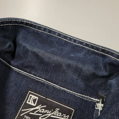 【中古品】【メンズ】 KARL KANI JEANS カールカナイ ジーンズ DENIM JACKET デニム ジャケット アウター 146-251030-cs-11-izu サイズ：XXL カラー：ダークインディゴ 万代Net店