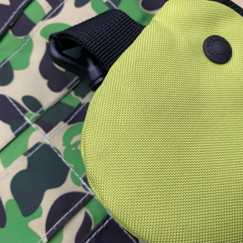 【中古品】【メンズ】 A BATHING APE×DAPIPA ア ベイシング エイプ×ダピパ 001MGO133905X TOTE BAG トートバッグ カバン 鞄 188-251105-cs-06-izu カラー：グリーン系 万代Net店