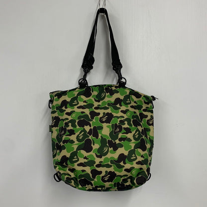 【中古品】【メンズ】 A BATHING APE×DAPIPA ア ベイシング エイプ×ダピパ 001MGO133905X TOTE BAG トートバッグ カバン 鞄 188-251105-cs-06-izu カラー：グリーン系 万代Net店