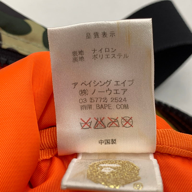 【中古品】【メンズ】 A BATHING APE×DAPIPA ア ベイシング エイプ×ダピパ 001MGO133905X TOTE BAG トートバッグ カバン 鞄 188-251105-cs-06-izu カラー：グリーン系 万代Net店