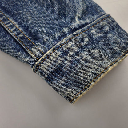 【中古品】【メンズ】 刻印529 SMALL-E 不均等V ケアタグ 70S 70505 4TH DENIM JACKET デニム ジャケット アウター 146-251030-cs-10-izu サイズ：不明 カラー：インディゴ 万代Net店
