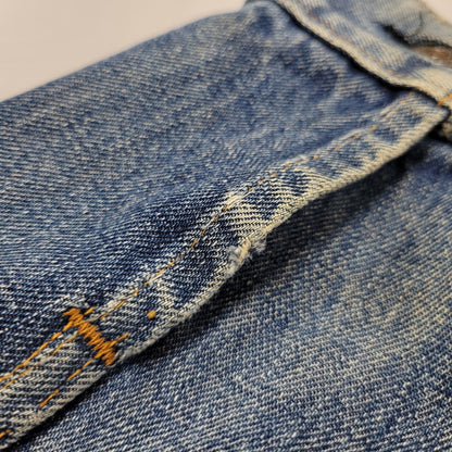 【中古品】【メンズ】 刻印529 SMALL-E 不均等V ケアタグ 70S 70505 4TH DENIM JACKET デニム ジャケット アウター 146-251030-cs-10-izu サイズ：不明 カラー：インディゴ 万代Net店