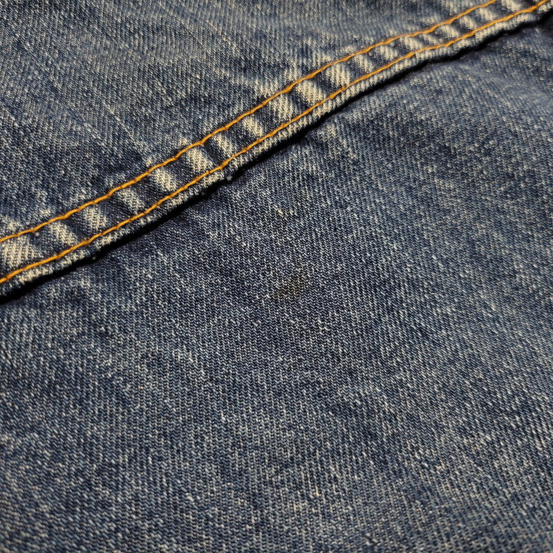 【中古品】【メンズ】 刻印529 SMALL-E 不均等V ケアタグ 70S 70505 4TH DENIM JACKET デニム ジャケット アウター 146-251030-cs-10-izu サイズ：不明 カラー：インディゴ 万代Net店