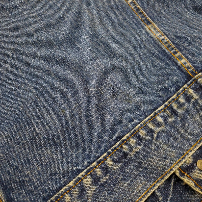 【中古品】【メンズ】 刻印529 SMALL-E 不均等V ケアタグ 70S 70505 4TH DENIM JACKET デニム ジャケット アウター 146-251030-cs-10-izu サイズ：不明 カラー：インディゴ 万代Net店