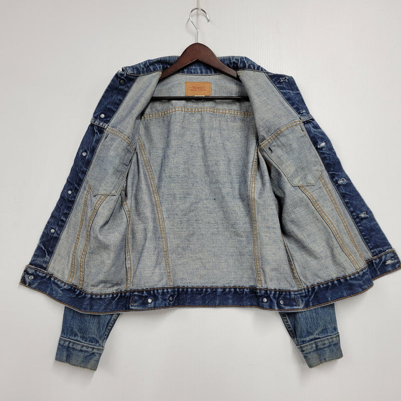 【中古品】【メンズ】 刻印529 SMALL-E 不均等V ケアタグ 70S 70505 4TH DENIM JACKET デニム ジャケット アウター 146-251030-cs-10-izu サイズ：不明 カラー：インディゴ 万代Net店