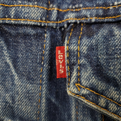 【中古品】【メンズ】 刻印529 SMALL-E 不均等V ケアタグ 70S 70505 4TH DENIM JACKET デニム ジャケット アウター 146-251030-cs-10-izu サイズ：不明 カラー：インディゴ 万代Net店