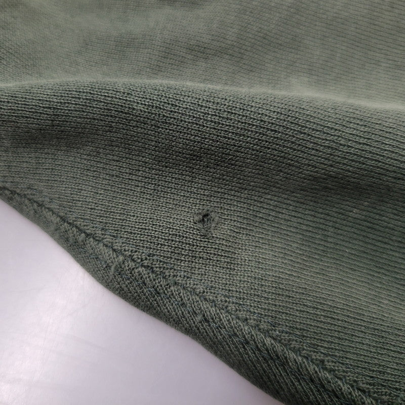 【現状渡し品】【メンズ】 Champion チャンピオン USA製 刺繍タグ 90S 目有 REVERSE WEAVE SWEATSHIRT リバース ウィーブ スウェットシャツ トップス 長袖 146-251030-cs-01-izu サイズ：XXL カラー：グリーン 万代Net店