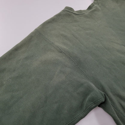 【現状渡し品】【メンズ】 Champion チャンピオン USA製 刺繍タグ 90S 目有 REVERSE WEAVE SWEATSHIRT リバース ウィーブ スウェットシャツ トップス 長袖 146-251030-cs-01-izu サイズ：XXL カラー：グリーン 万代Net店