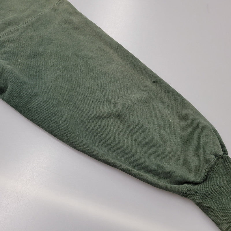 【現状渡し品】【メンズ】 Champion チャンピオン USA製 刺繍タグ 90S 目有 REVERSE WEAVE SWEATSHIRT リバース ウィーブ スウェットシャツ トップス 長袖 146-251030-cs-01-izu サイズ：XXL カラー：グリーン 万代Net店