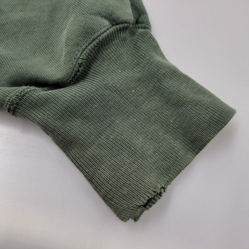 【現状渡し品】【メンズ】 Champion チャンピオン USA製 刺繍タグ 90S 目有 REVERSE WEAVE SWEATSHIRT リバース ウィーブ スウェットシャツ トップス 長袖 146-251030-cs-01-izu サイズ：XXL カラー：グリーン 万代Net店