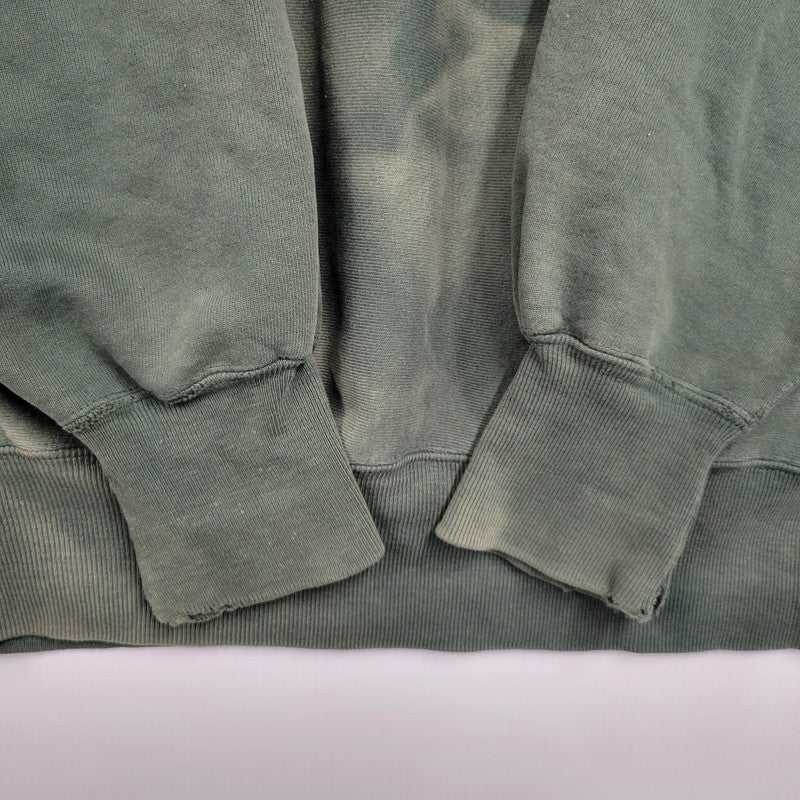 【現状渡し品】【メンズ】 Champion チャンピオン USA製 刺繍タグ 90S 目有 REVERSE WEAVE SWEATSHIRT リバース ウィーブ スウェットシャツ トップス 長袖 146-251030-cs-01-izu サイズ：XXL カラー：グリーン 万代Net店