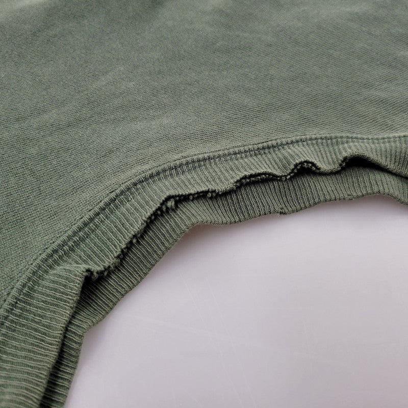 【現状渡し品】【メンズ】 Champion チャンピオン USA製 刺繍タグ 90S 目有 REVERSE WEAVE SWEATSHIRT リバース ウィーブ スウェットシャツ トップス 長袖 146-251030-cs-01-izu サイズ：XXL カラー：グリーン 万代Net店