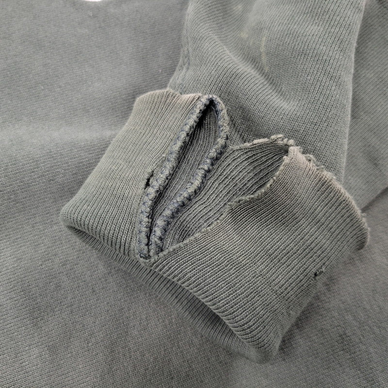 【現状渡し品】【メンズ】 Champion チャンピオン USA製 刺繍タグ 90S 目有 REVERSE WEAVE SWEATSHIRT リバース ウィーブ スウェットシャツ トップス 長袖 146-251030-cs-01-izu サイズ：XXL カラー：グリーン 万代Net店