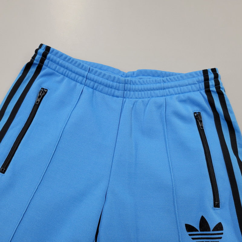 【中古品】【メンズ】 OLD ADIDAS オールド アディダス BOOT CUT TRACK PANTS ブーツカット トラックパンツ ボトムス 157-260108-as-15-izu サイズ：S カラー：ブルー 万代Net店