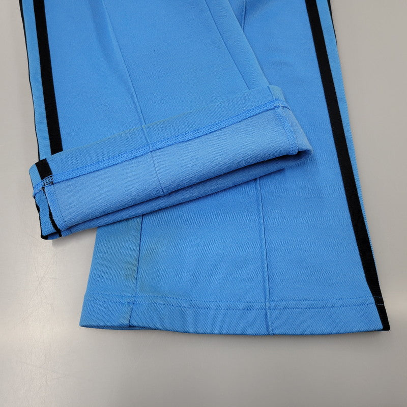 【中古品】【メンズ】 OLD ADIDAS オールド アディダス BOOT CUT TRACK PANTS ブーツカット トラックパンツ ボトムス 157-260108-as-15-izu サイズ：S カラー：ブルー 万代Net店