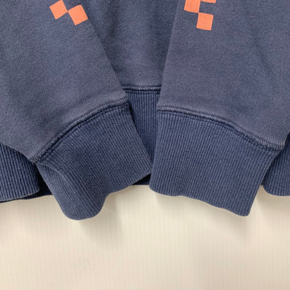【中古品】【メンズ】 HOODED SWEATSHIRT フーデッド スウェットシャツ トップス パーカー 142-251106-ya-01-izu サイズ：M カラー：ネイビー 万代Net店