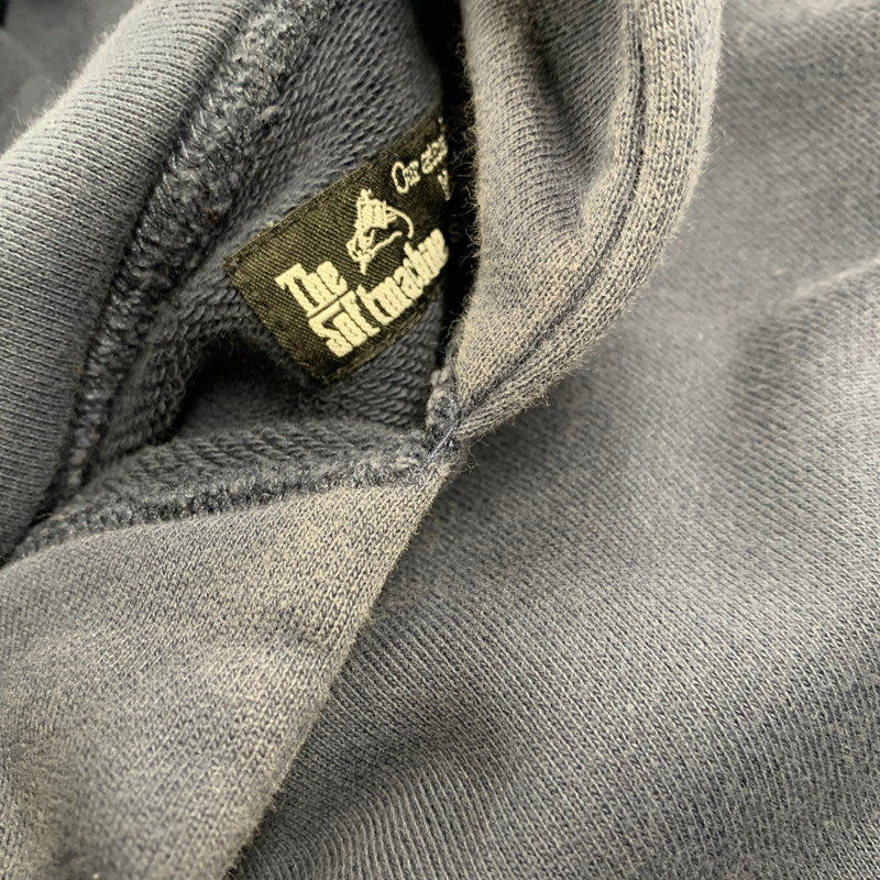 【中古品】【メンズ】 HOODED SWEATSHIRT フーデッド スウェットシャツ トップス パーカー 142-251106-ya-01-izu サイズ：M カラー：ネイビー 万代Net店