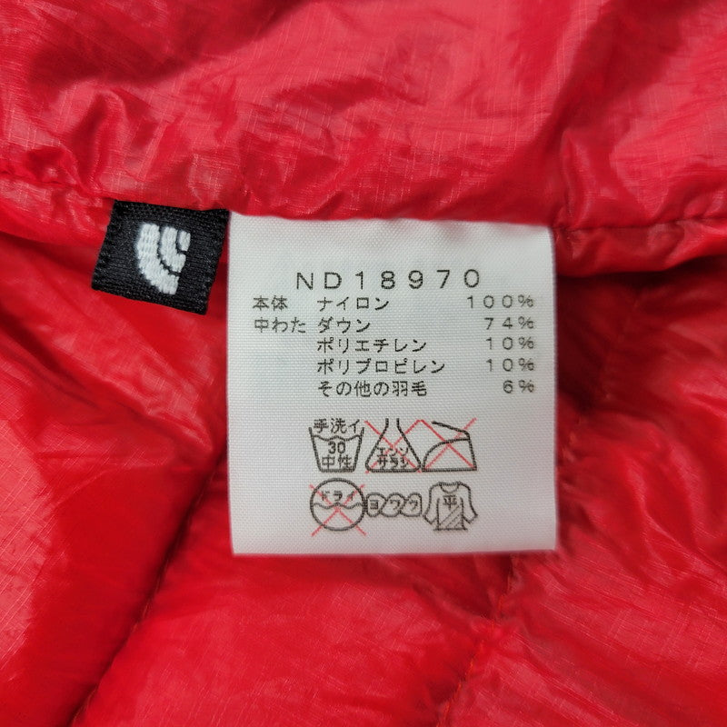 【中古品】【メンズ】 ND18970 SUMMIT LIGHT DOWN VEST サミット ライト ダウン ベスト アウター 144-251101-cs-07-izu サイズ：M カラー：レッド 万代Net店