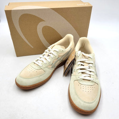 【中古美品】【メンズ/レディース】 asics アシックス SKYHAND OG 1203A452-251 スカイハンド OG スニーカー シューズ 靴 162-251030-as-37-izu サイズ：25.5cm カラー：MARZIPAN/DRIED LEAF GREEN 万代Net店